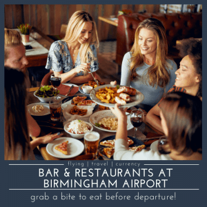 Shopping at Birmingham Airport, including Reserve and collect